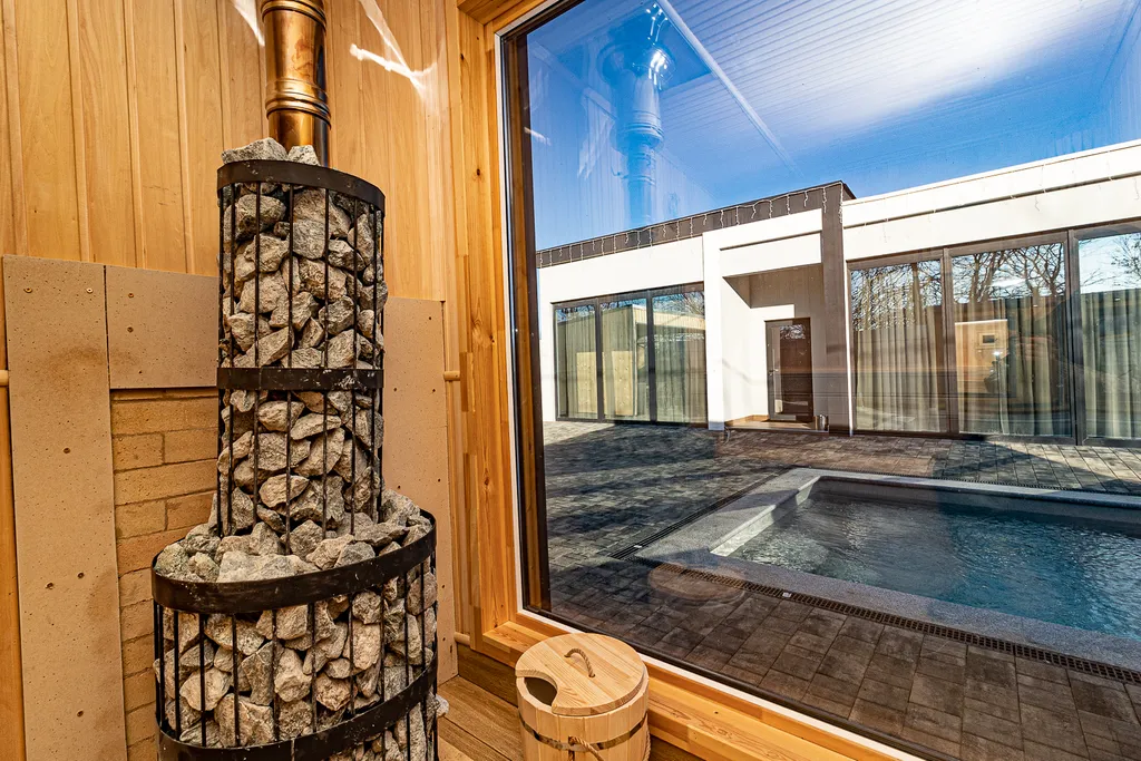 Уютный дом с подогреваемым бассейном