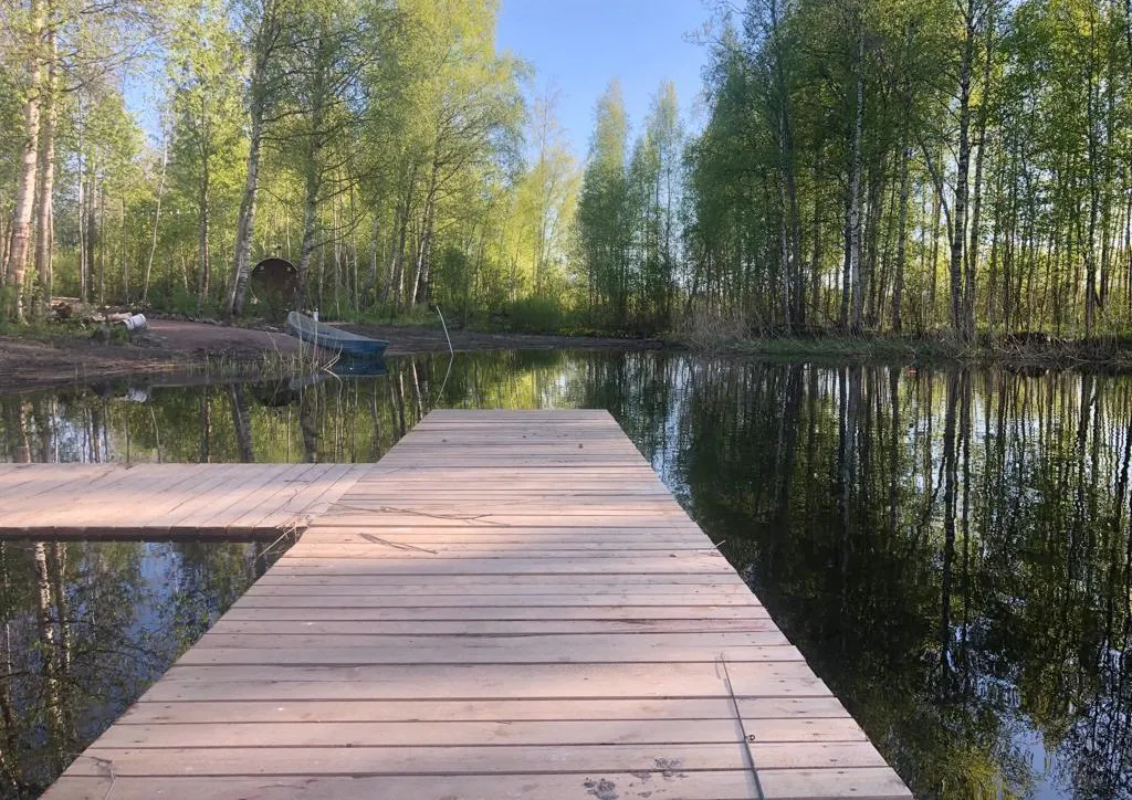 Уютный A-frаme домик на беpегу Bуокcы