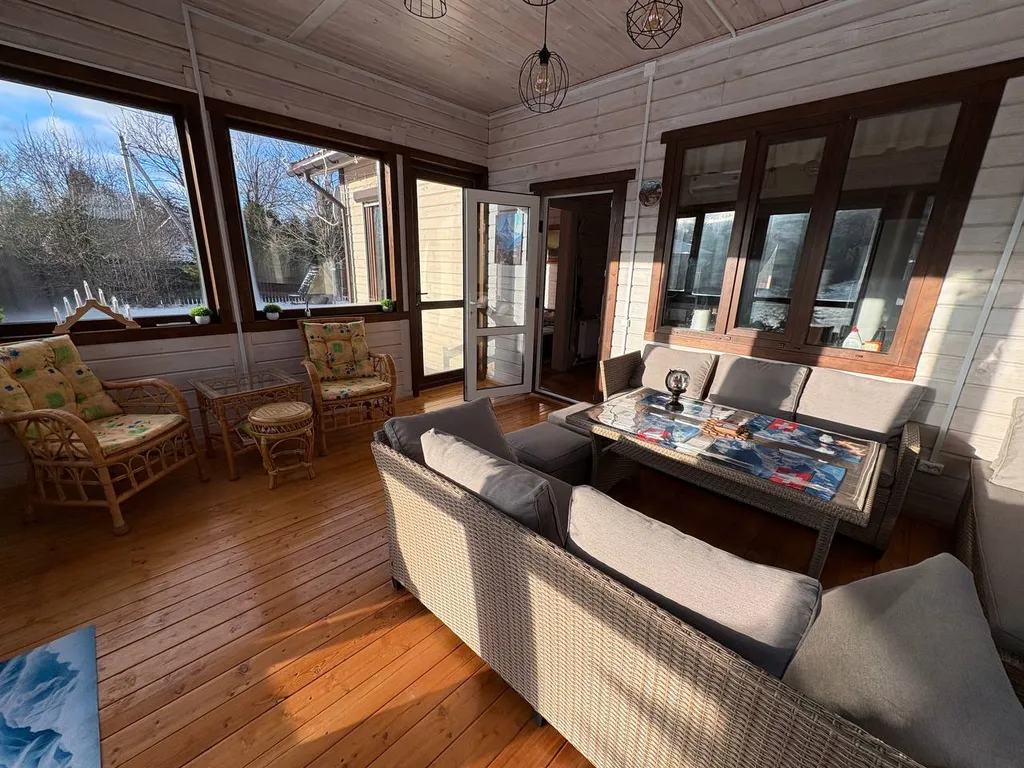 Русская усадьба с баней со швейцарским флёром