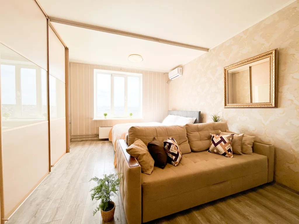 Уютная квартира с камином