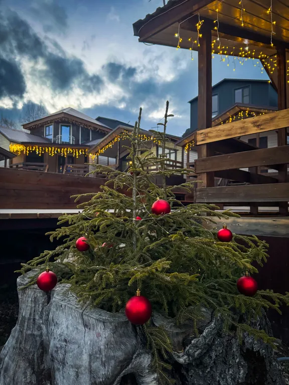 Коттедж Уютный эко-домик с видом на горы — Архыз