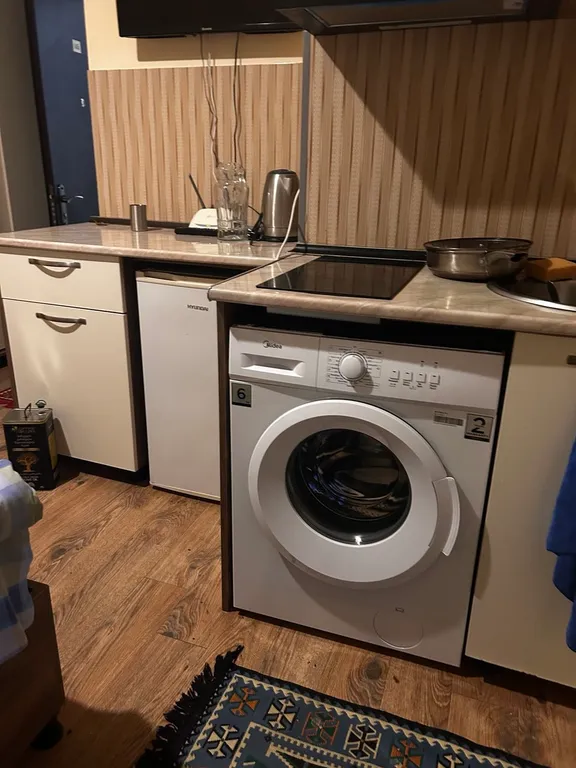 Уютная студия с видом на горы