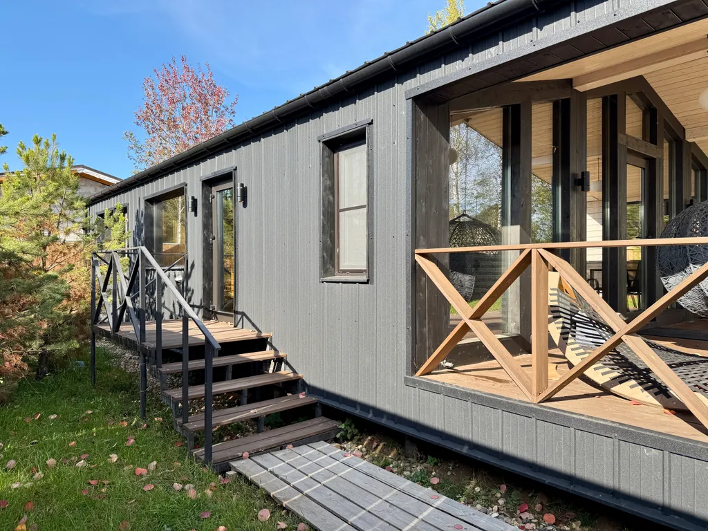 Уютный дом с чаном