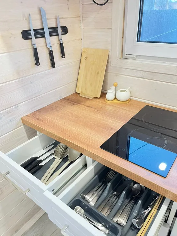 Уютный домик с баней