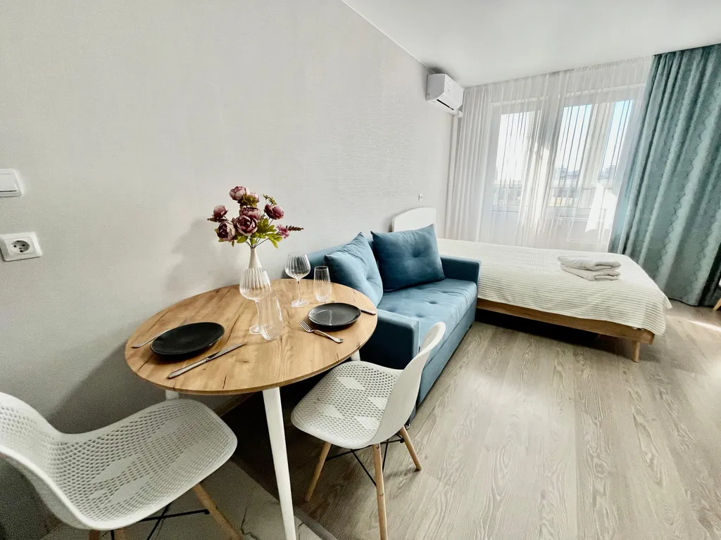 Квартира Квартира Стильная уютная студия в районе Высокого берега в Анапе — Анапа