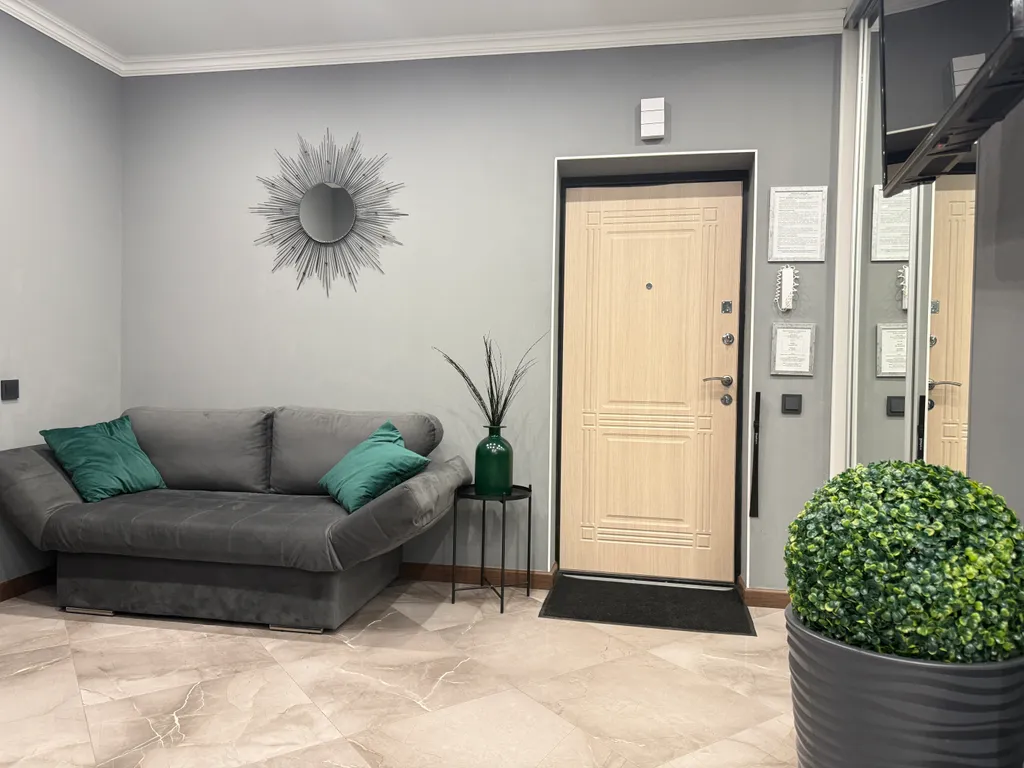 Квартира Квартира Апарты Люкс с террасой, камином, видом на реку в центре Рыбной деревни — Калининград