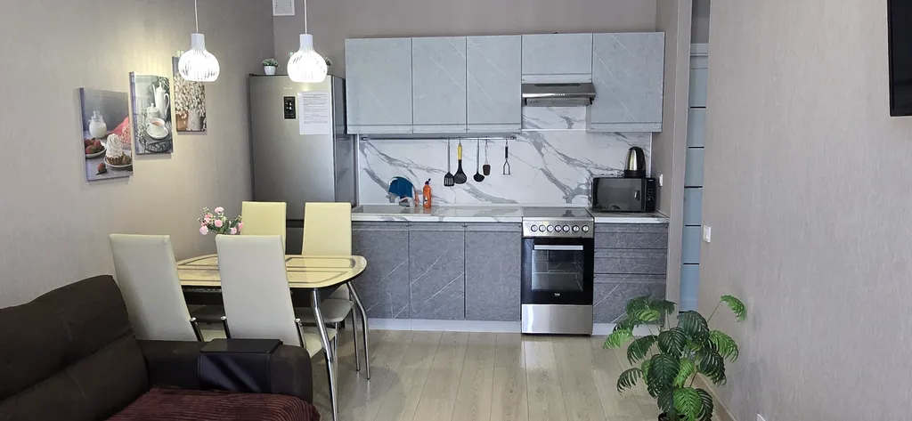 Квартира Уютная квартира в ЖК Раз Два Три — Анапа