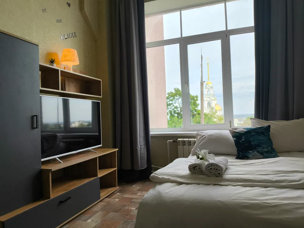 Уютная студия с видом на Спасский собор