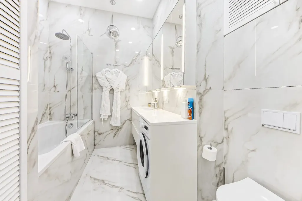 Апартаменты-студия на 62м этаже в Башне "Нева с видом на башни "Сити".