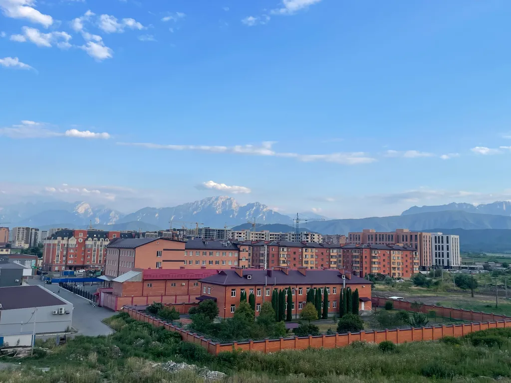 Уютная квартира с видом на горы