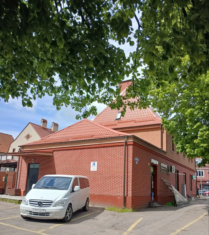 Квартира Новые 3-х местные апартаменты с кондиционером и кухней, Амалиенау — Калининград