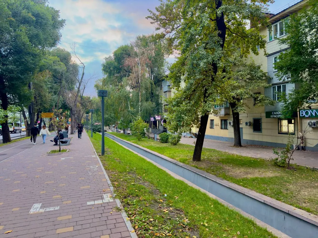 Квартира Open line abay, 2 комнаты в центре алматы — Алматы