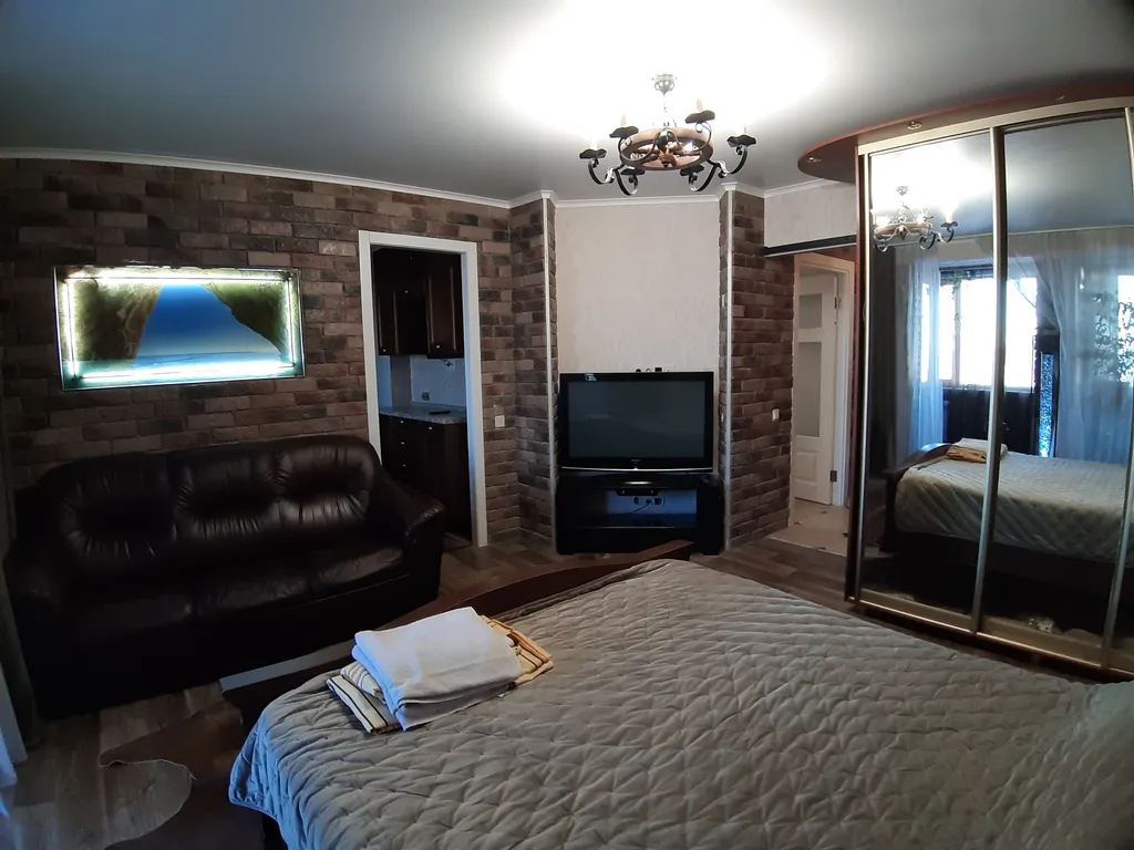 Квартира с джакузи с видом на залив