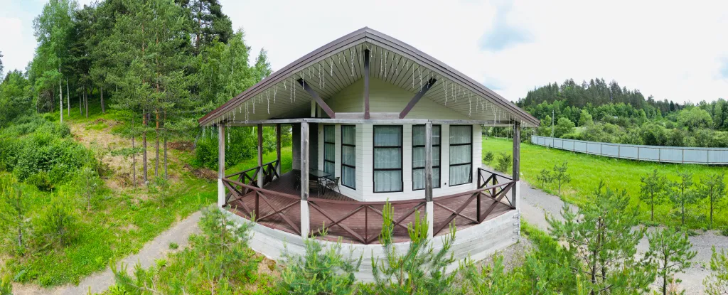 Частный Березовый дом