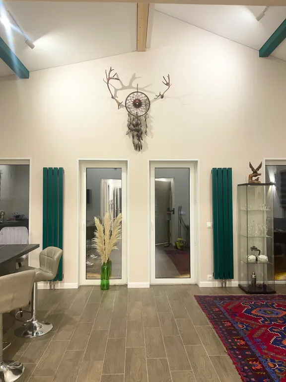 Дом География России с банным чаном на Истринском водохранилище