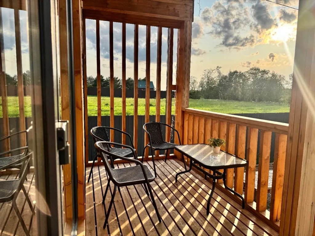 Домик на берегу Волги