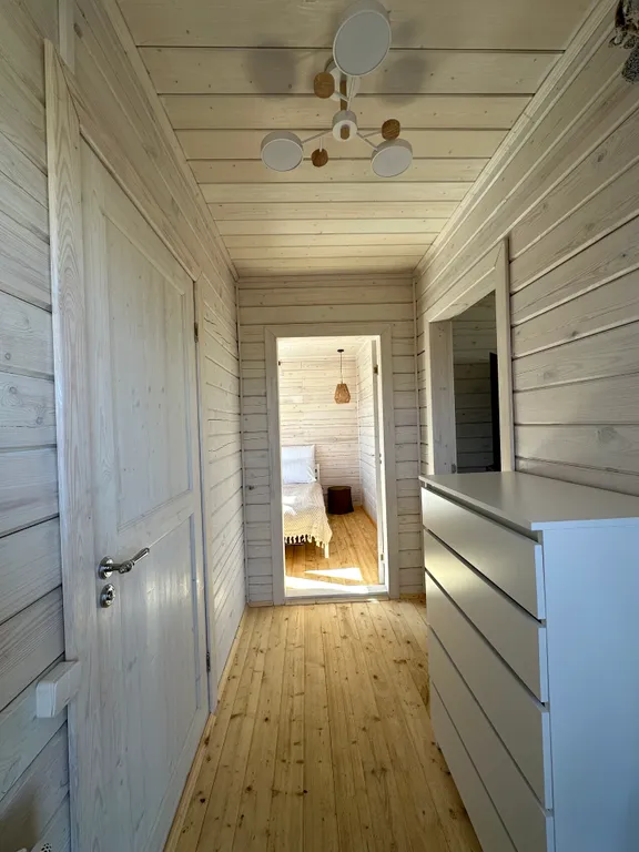 Дом с баней у водохранилища