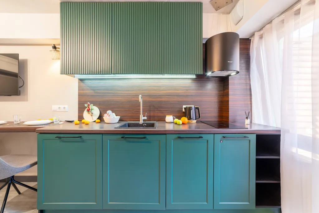 Зеленая студия в ЖК Гринберг