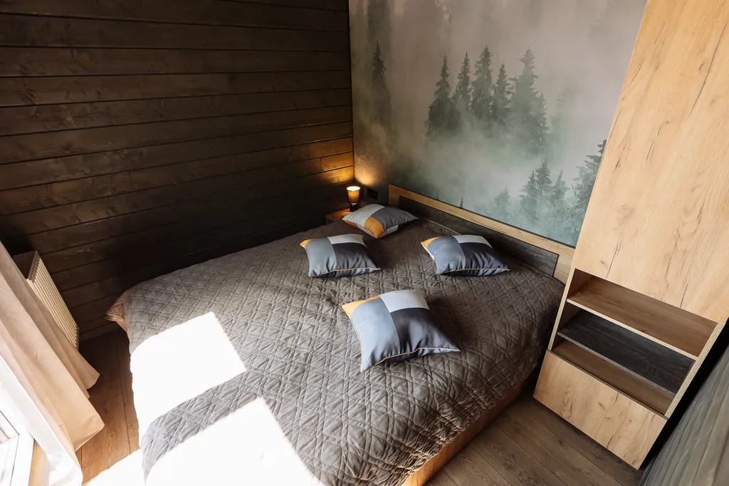 Дом с парилкой на озере