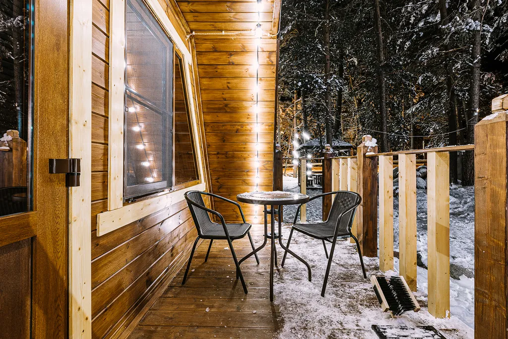 Коттедж в лесу