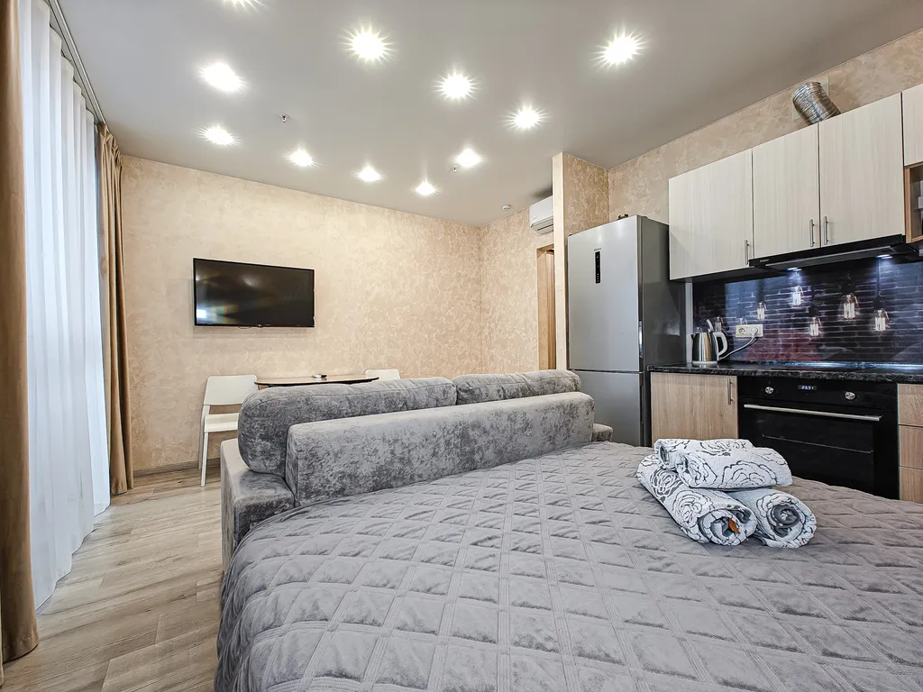 Апартаменты в Апарт Ривер с видом на реку