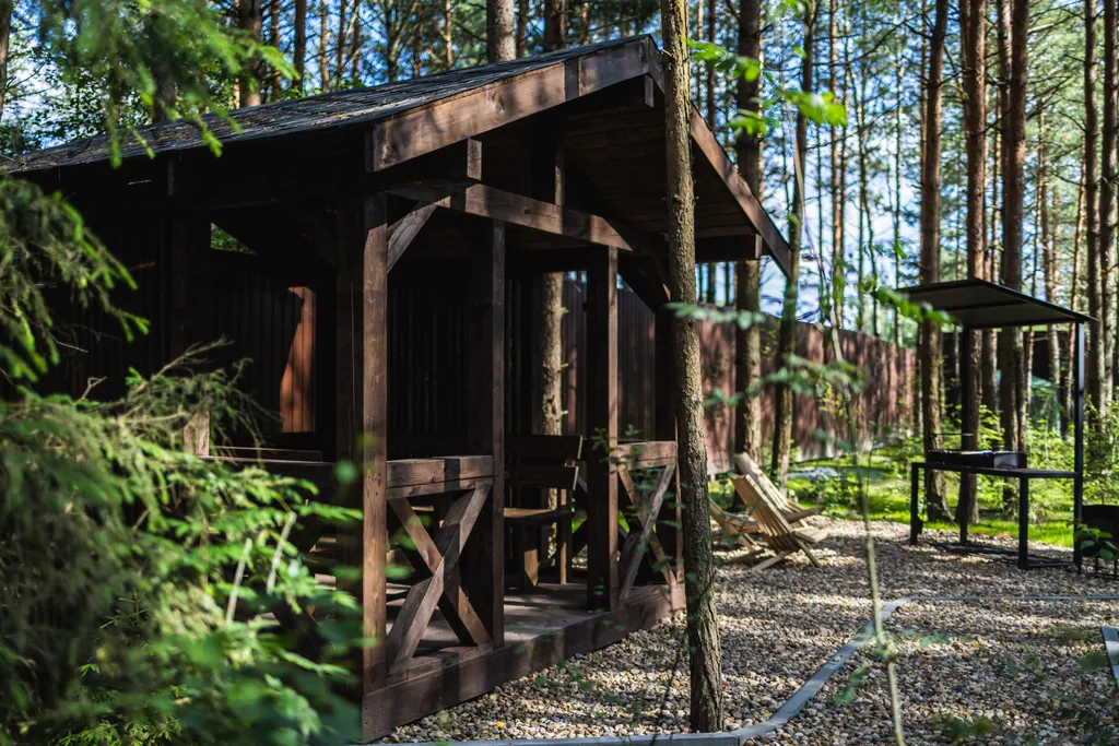 Коттедж Коттедж А-Фрейм грей — Павловский Посад