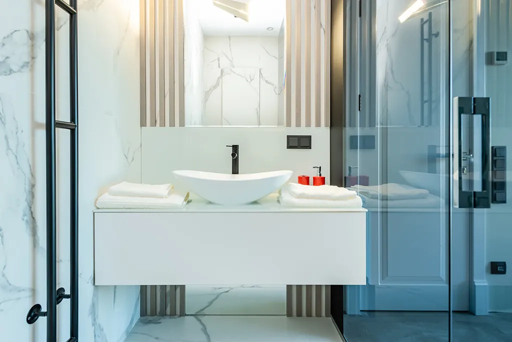 Квартира Квартира с ванной у окна в Башне Нева Тауэрс — Москва