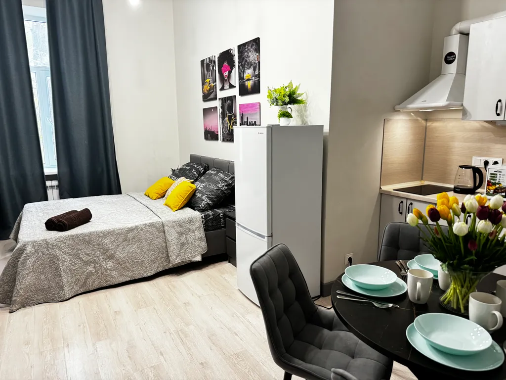 Дизайнерская квартира на 4 человек