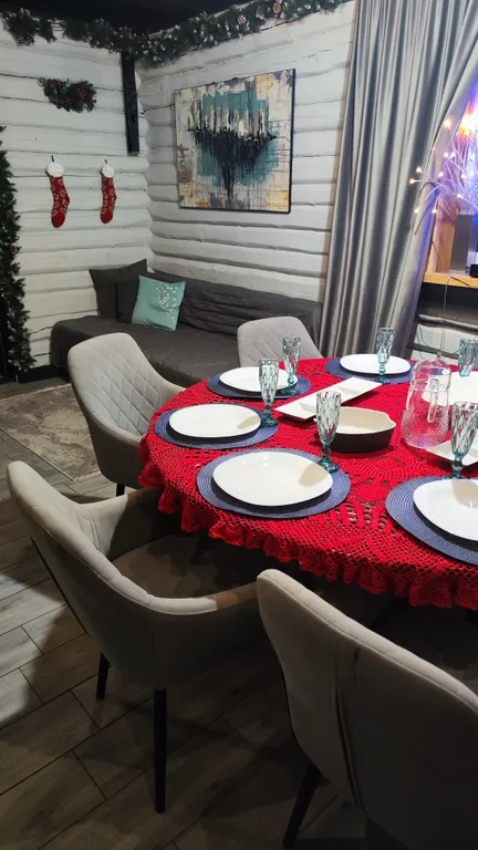 Лофтхаус у курорта завидово с костровищем и сауной