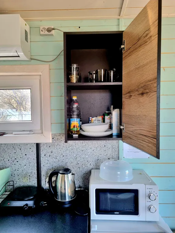 Домик в горах с панорамным видом и всеми удобствами