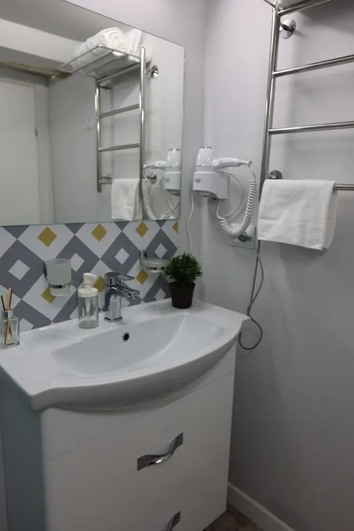 Квартира Квартира Студия Lux Red с балконом — Санкт-Петербург
