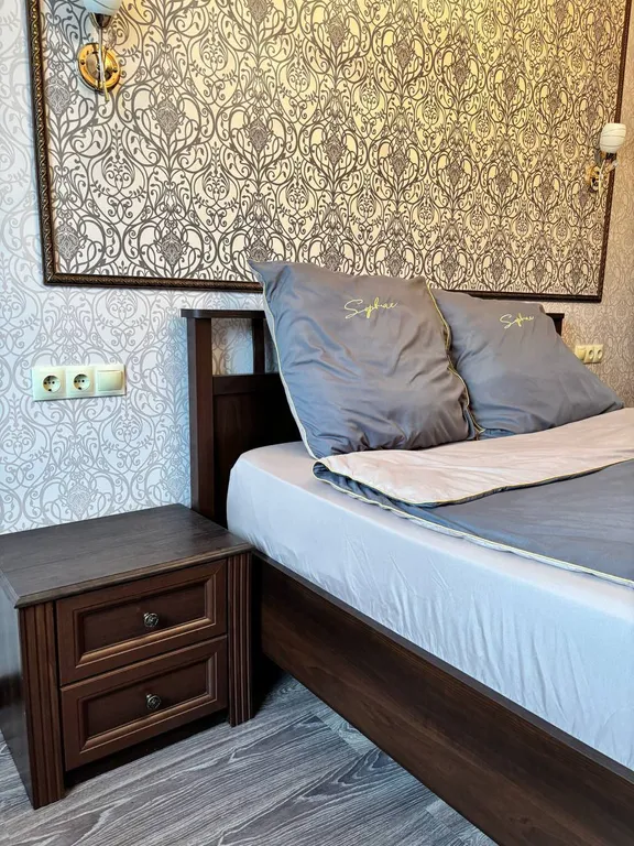 Большая квартира с терассой у охта-парка с дизайнерским ремонтом