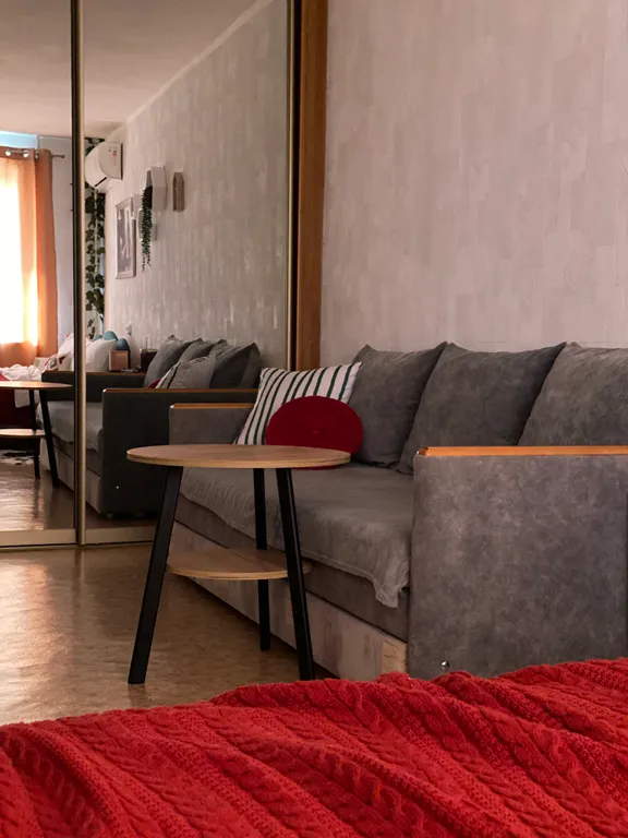 Просторная квартира с видом на город и парк