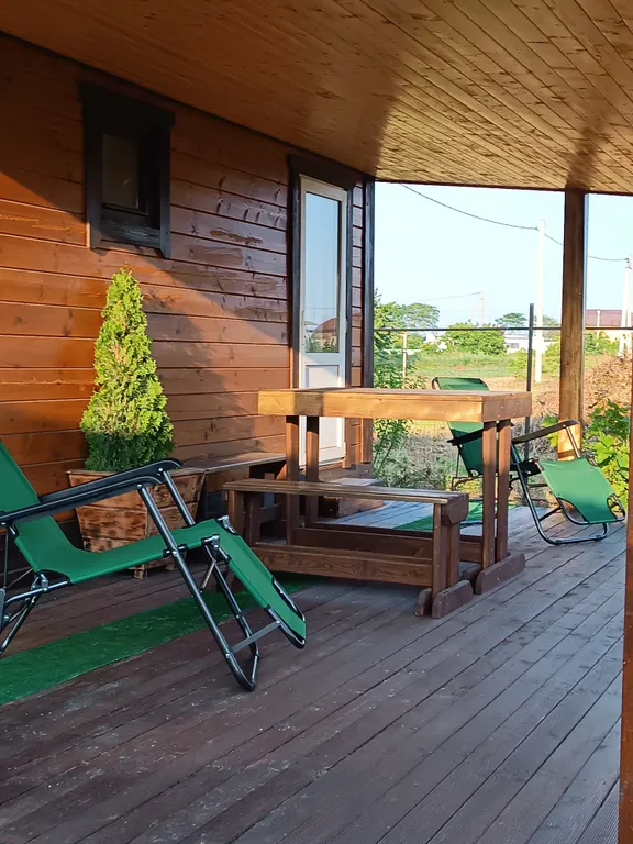 Коттедж Дом из бруса на участке 6 соток — Кучугуры