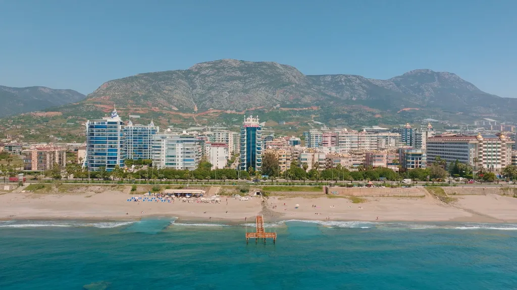 Yekta Queen просторный апартамент на 1 линии моря