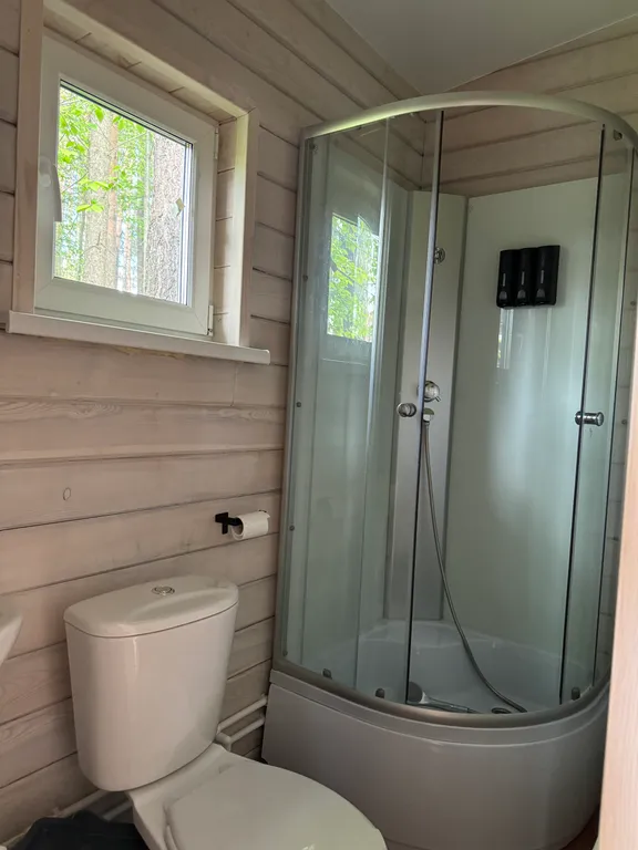 Уютный дом в лесу