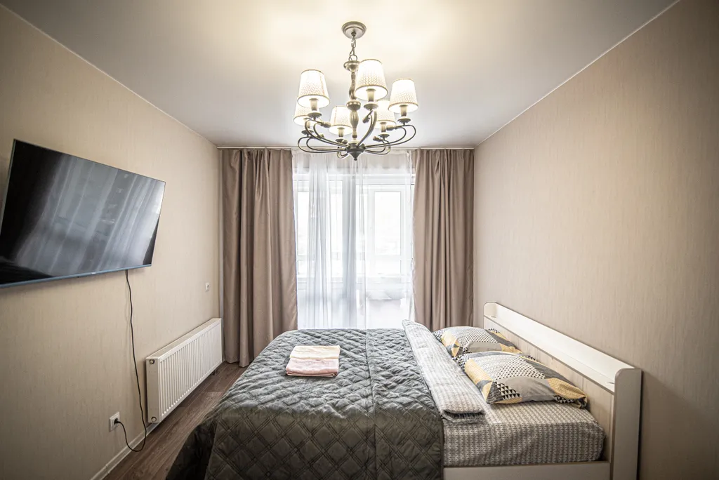 Квартира с дистанционным заселением в шаговой доступности от Горного воздуха — аренда посуточно в Южно-Сахалинск