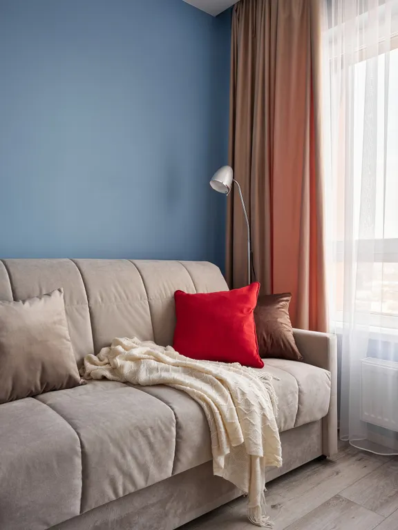 Новая 1-комнатная квартира с видом на город