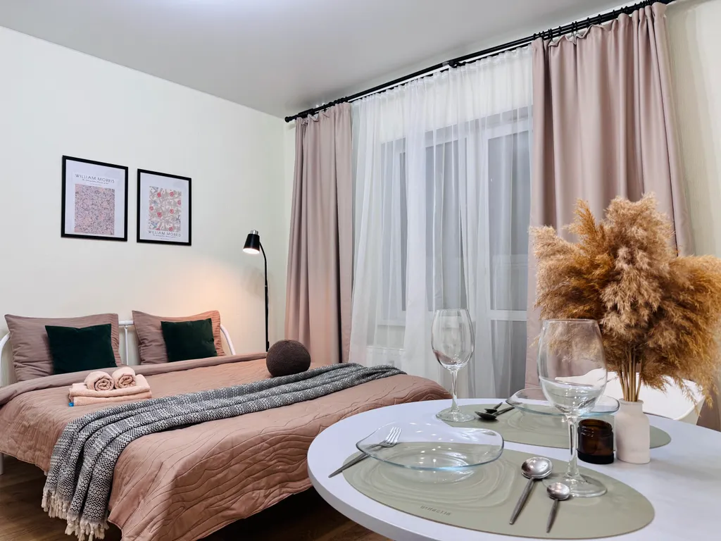 Квартира Уютная студия в Новоселье — аренда посуточно в Новоселье