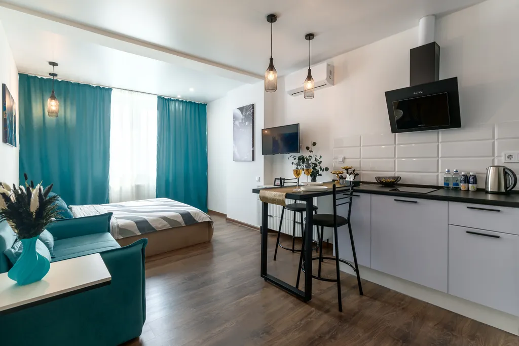 Студия lux с шикарным видом на Дон