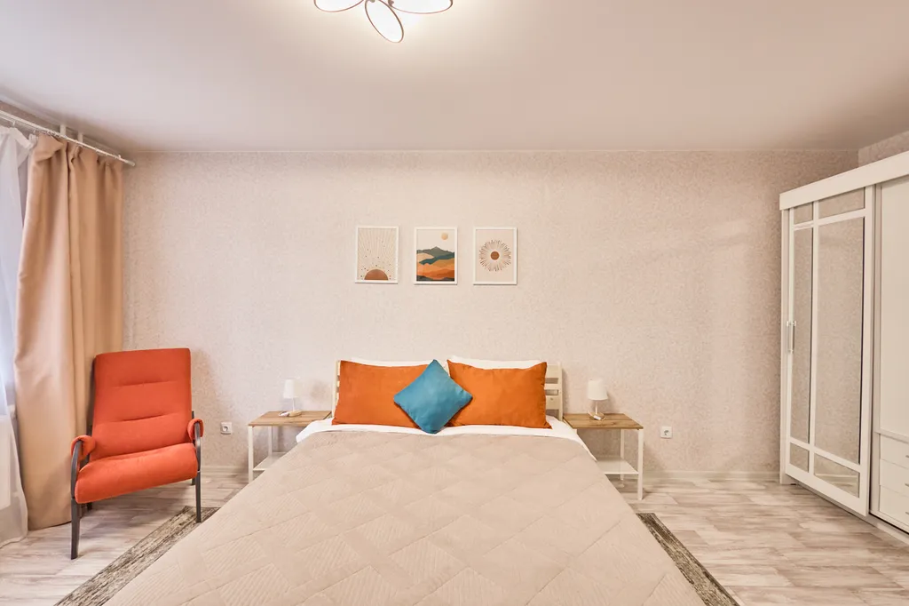 Больше, чем 1-комнатная квартира с кухней-гостиной