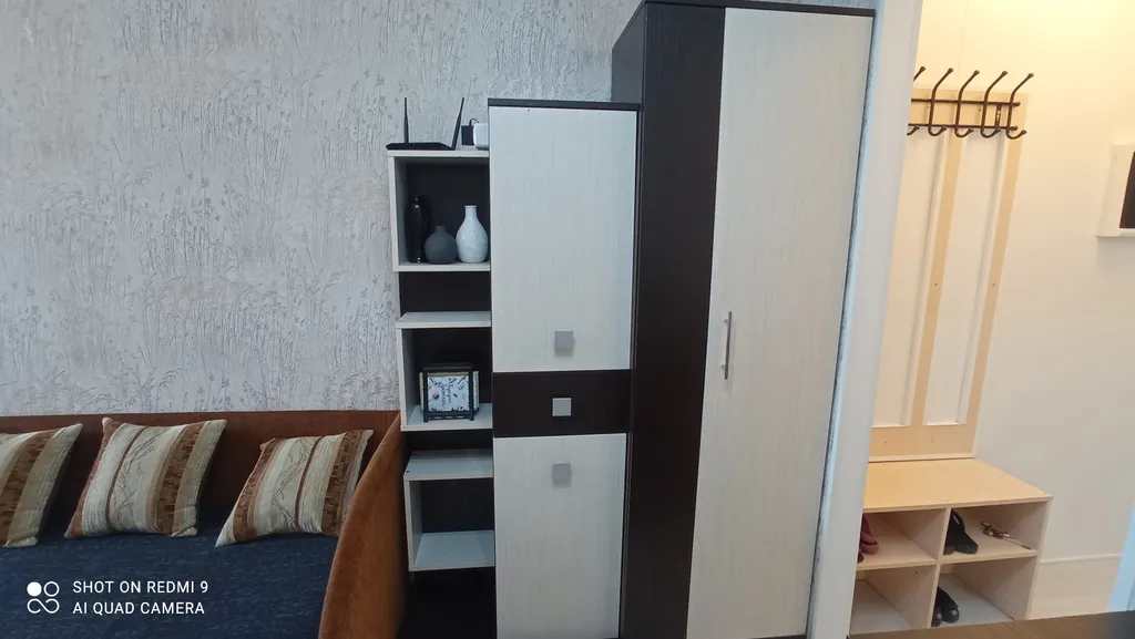 Уютная студия с видом на закат