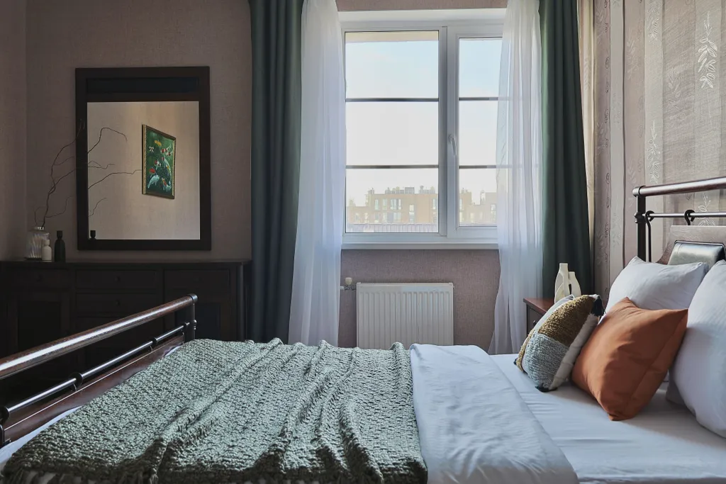 Комфортное жильё в центре с видом на реку Булак