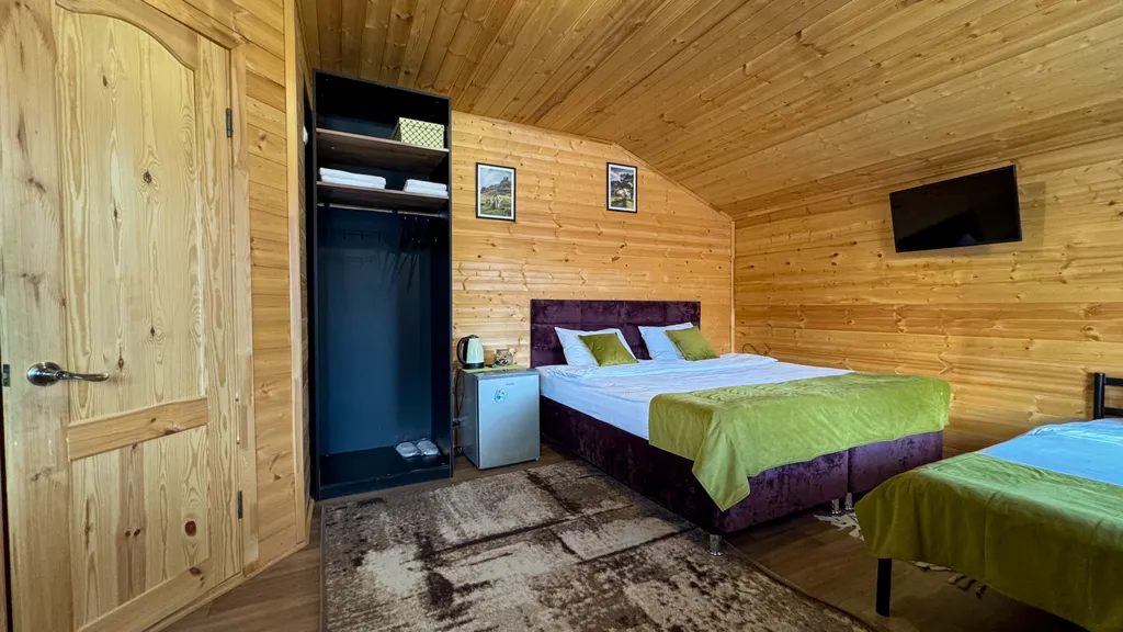 Коттедж Уютный эко-домик с видом на горы — Архыз