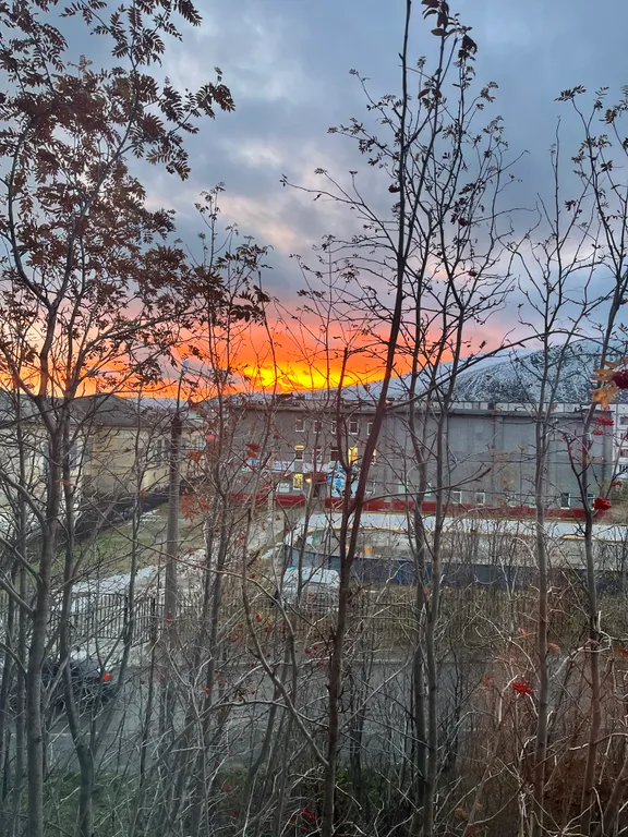 Уютная тёплая квартира с видом на горы