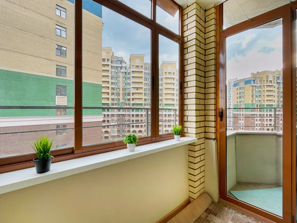 Шикарная 2-комнатная квартира с большой лоджией