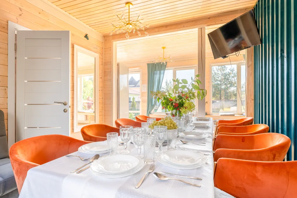 Деревянный Дом с бассейном и сауной в Москве