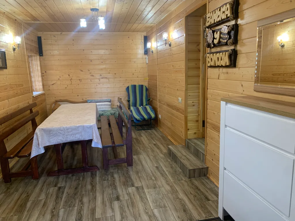 Красивый гостевой дом с баней на дровах возле Минского Моря