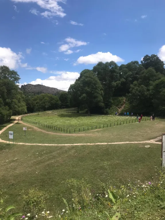 Синий эко-домик