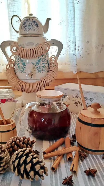 Уютный дом с панорамным видом, просторной территорией и баней